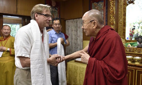 Photo for news article Georgia Southern professor, Dalai Lama join for project