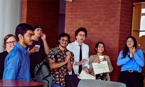 Photo for news article Campus Spotlight features stories from schools across the system