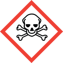 Skull and Crossbones Pictogram