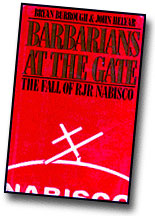 Cover of book "Barbarians at the Gate - the fall of RJR Nabisco"
