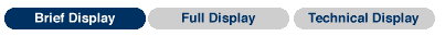 Display buttons:  Brief Display, Full Display, Technical Display