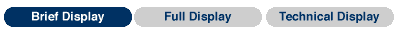 Display buttons: Brief Display, Full Display, Technical Display