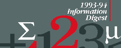 1993-94 Information Digest