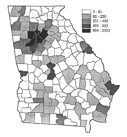 Georgia Map